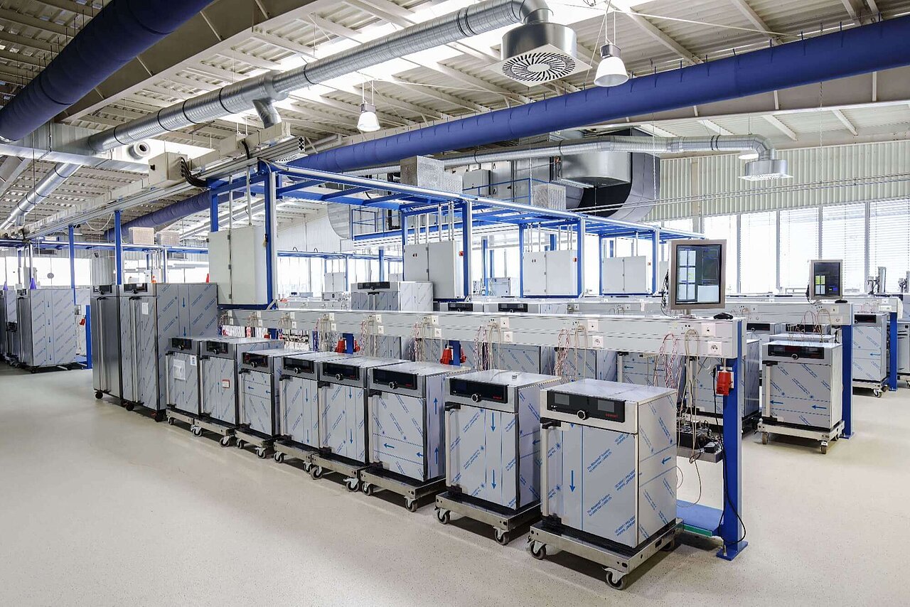 test processes for all relevant parameters such as temperature, CO2, humidity or pressure
