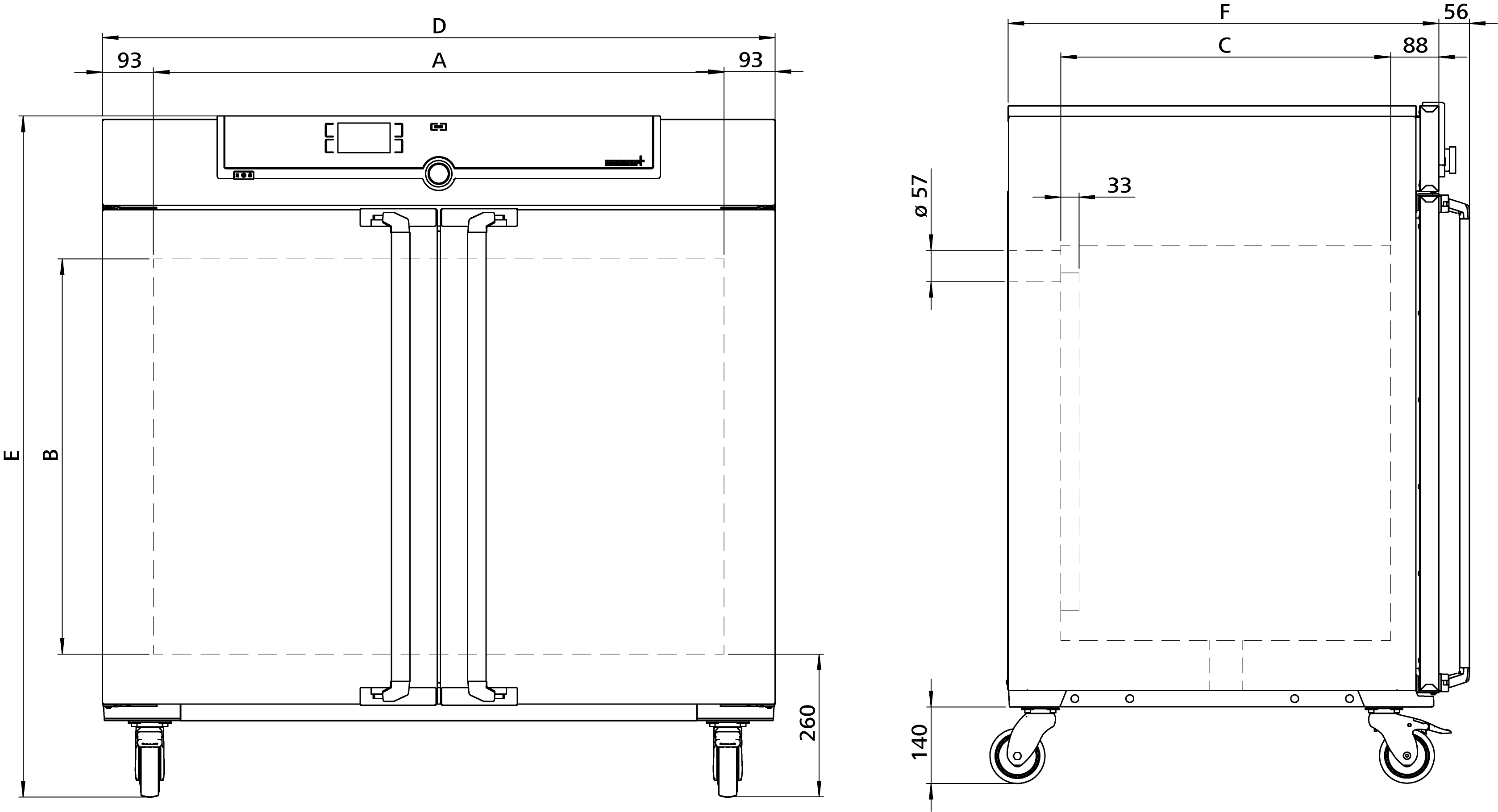 Sketch Universal oven UF450