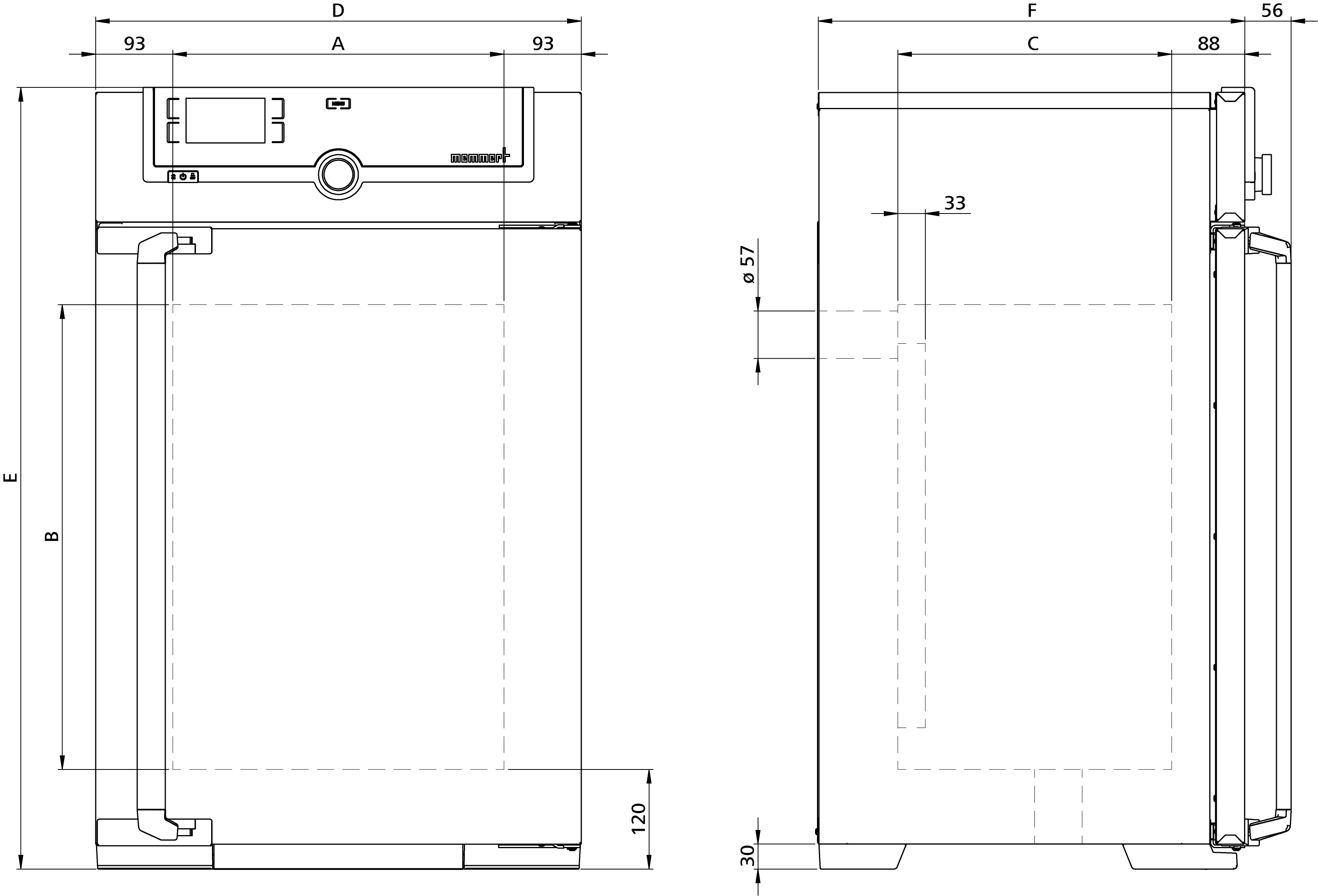 Sketch Universal oven UF75