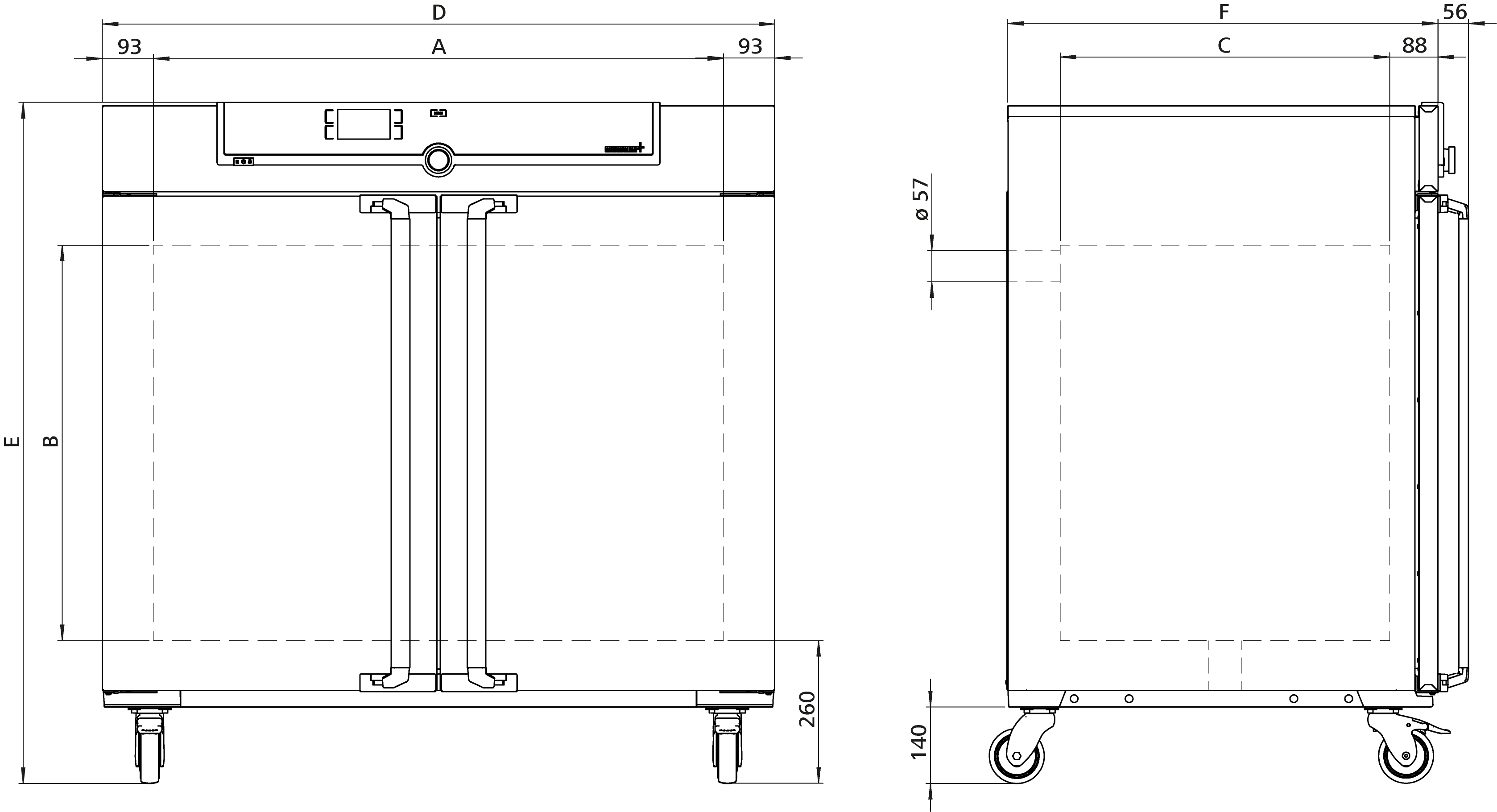 Sketch Universal oven UN450