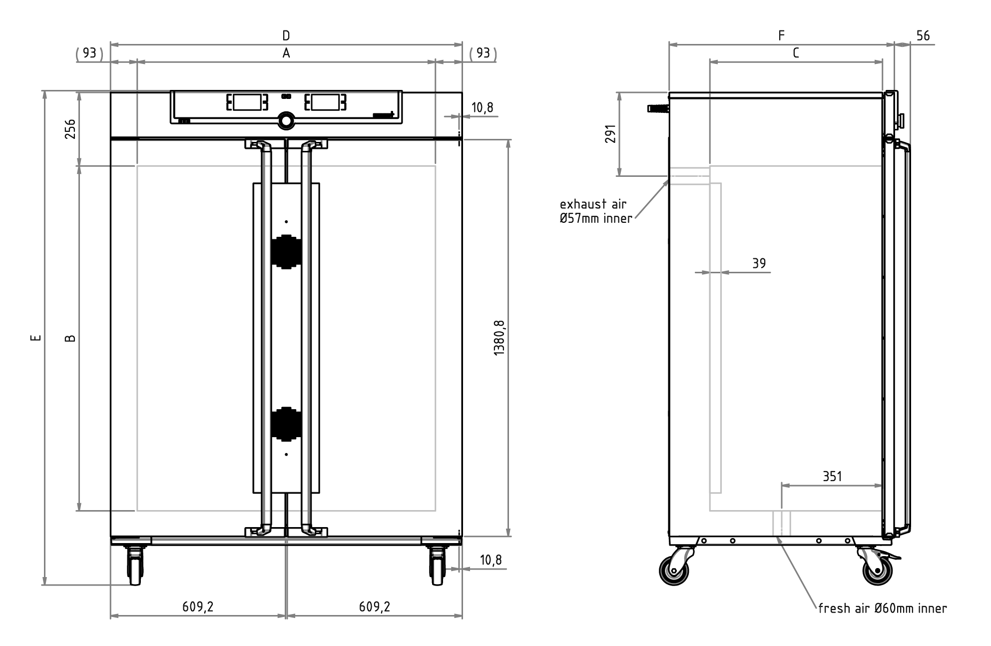 Sketch Universal oven dishwasher UFP800DW